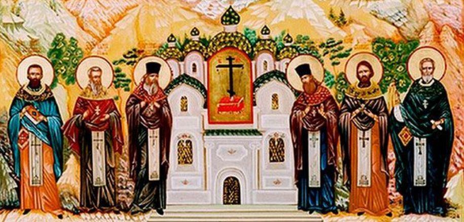 Икона собора святых в земле Эстонской просиявших