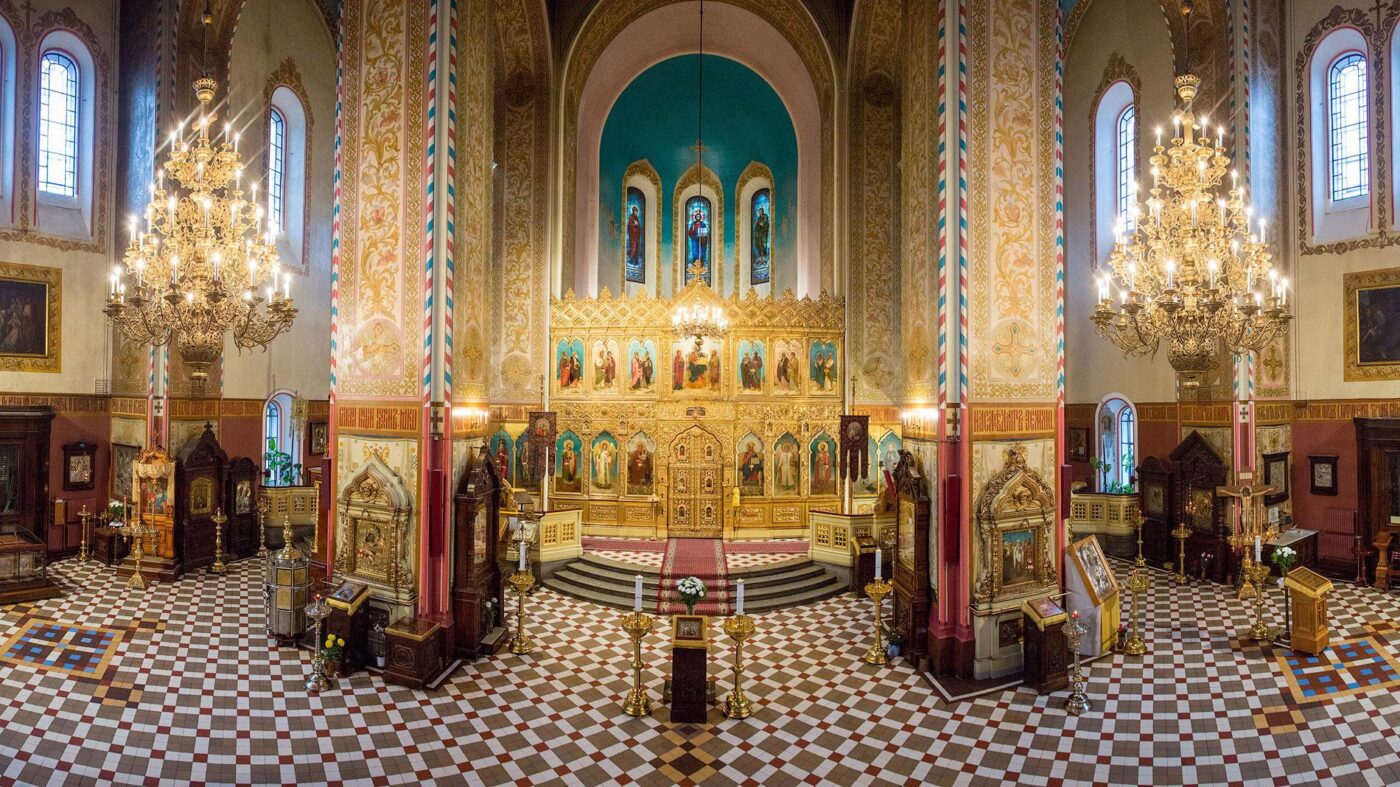 Внутреннее убранство Таллинского Александро-Невского собора