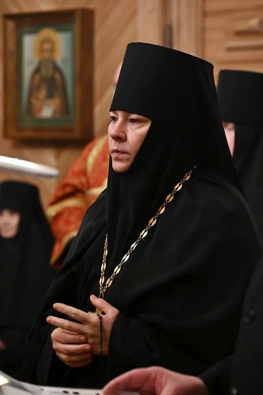 Настоятельница Пюхтицкого Успенского женского монастыря игумения Филарета 