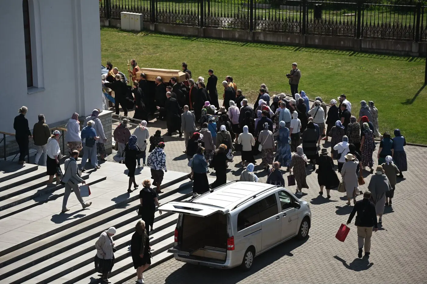 Отпевание протоиерея Бориса Мерлина