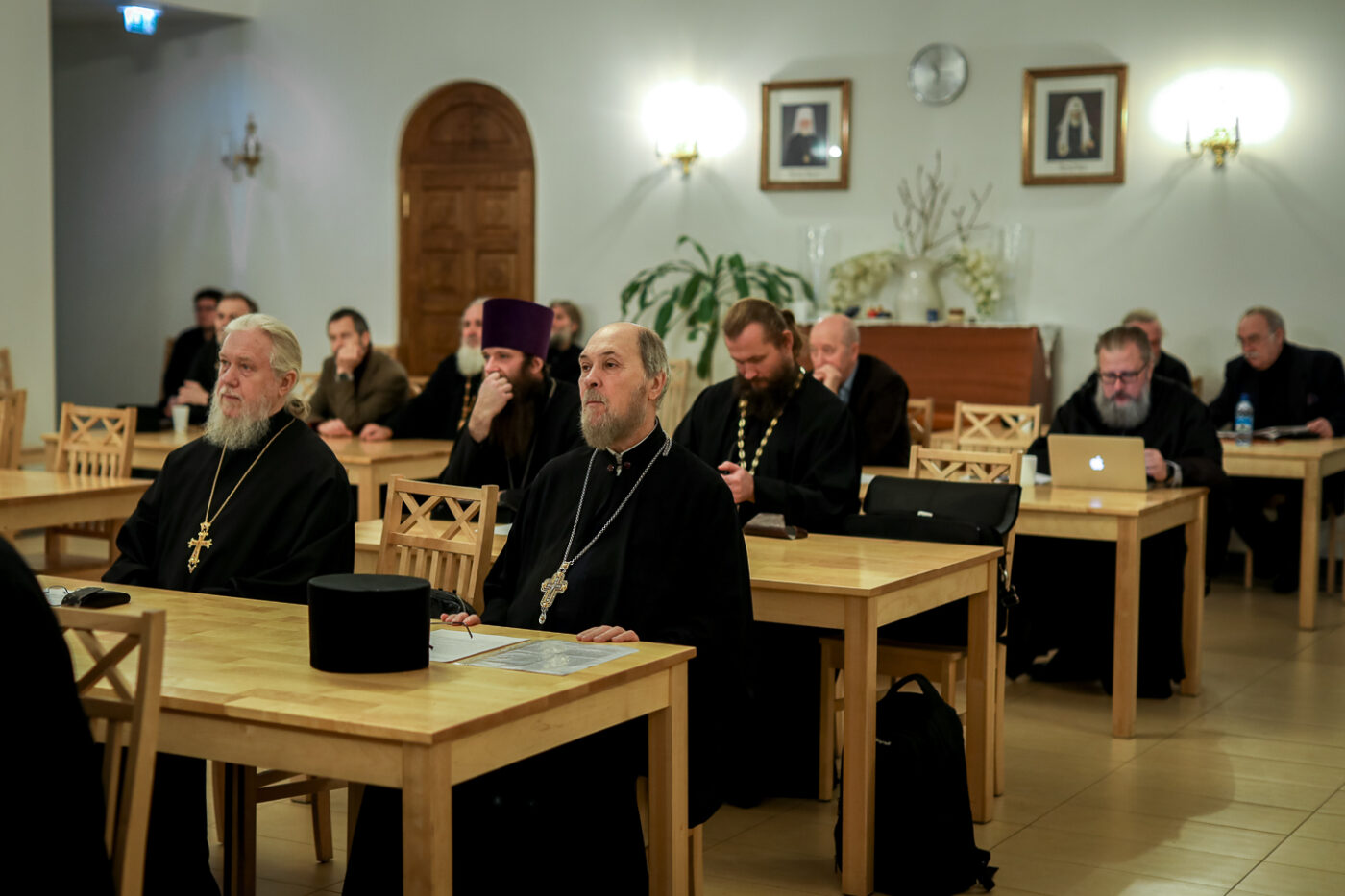 Перед началом Епархиального собрания