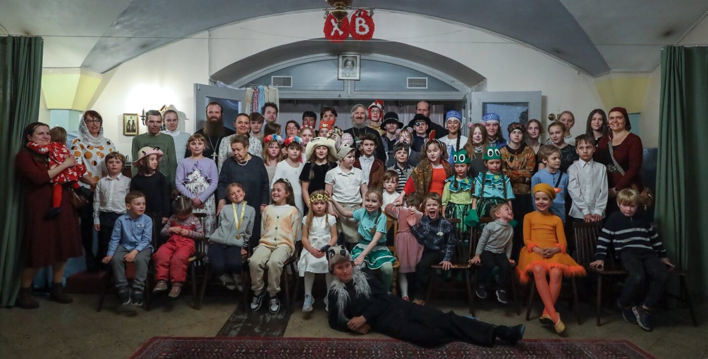 Пасхальный праздник в детской воскресной школе Таллиннского кафедрального собора