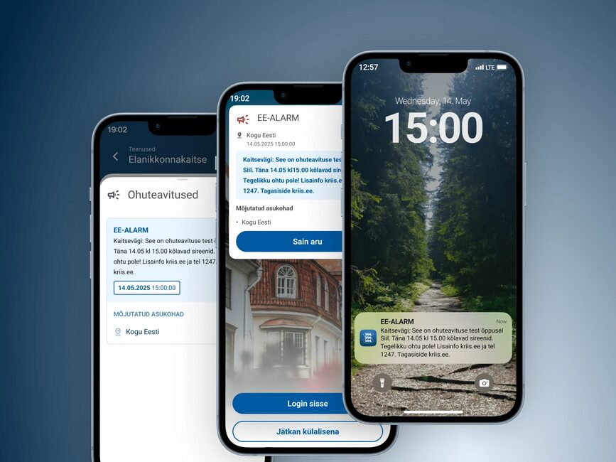 Оповещение об опасности EE-ALARM - Olevalmis.ee