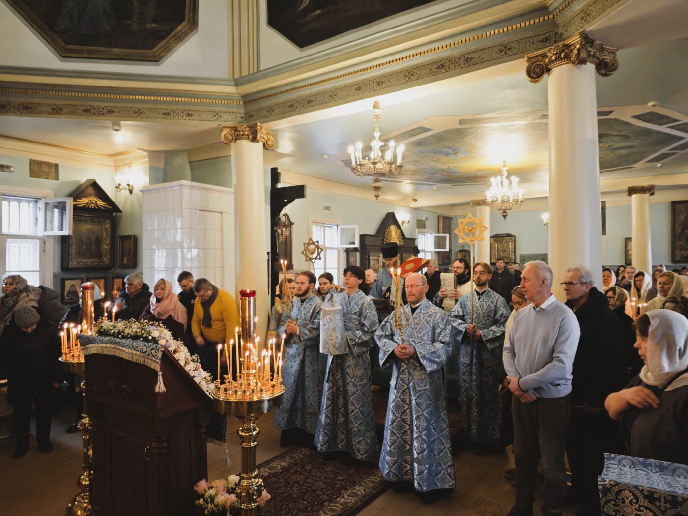 Литургия в церкви Рождества Богородицы г. Таллинна 15.02.2026