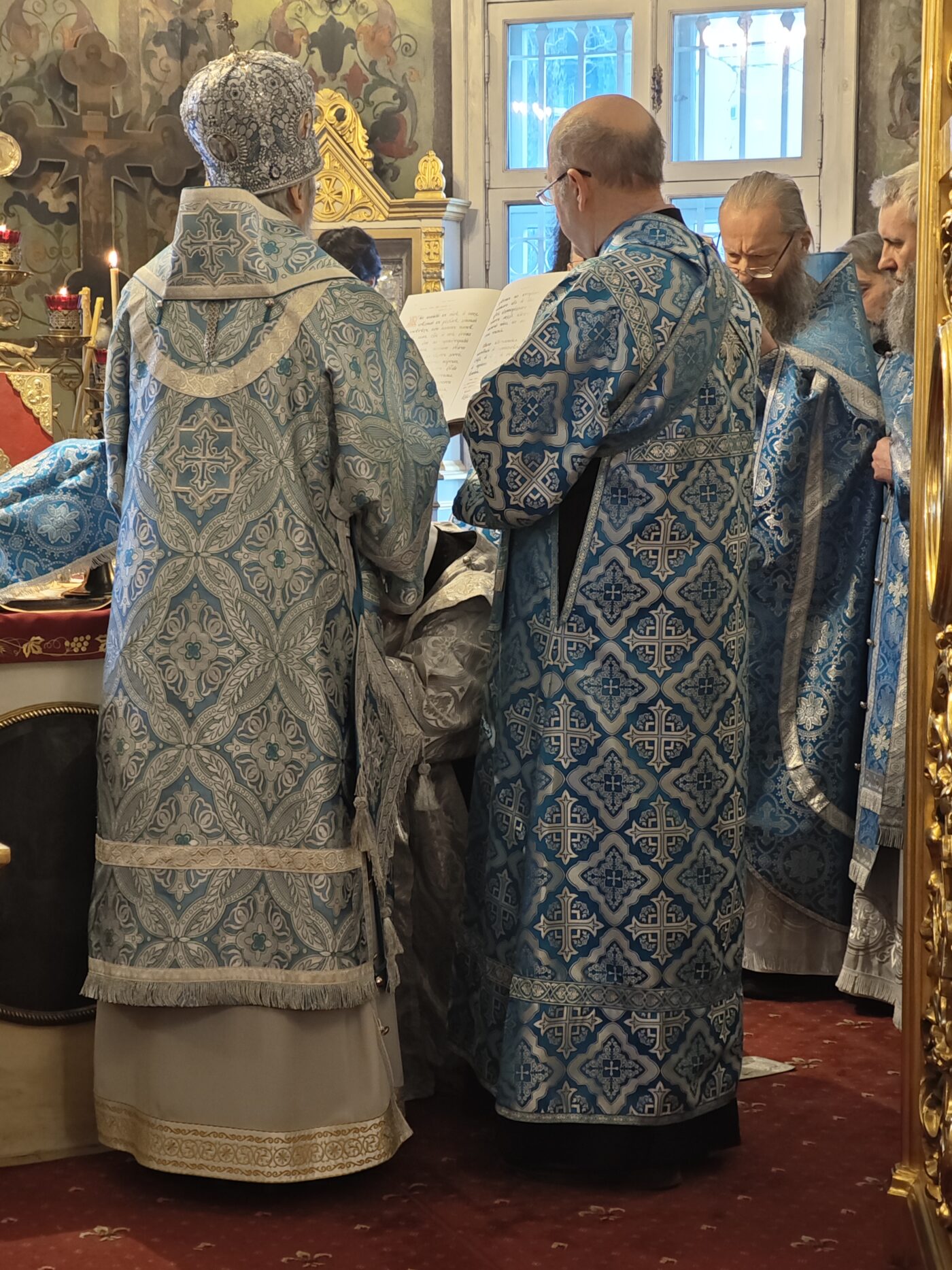Литургия в церкви Рождества Богородицы г. Таллинна 15.02.2026. Хиротония диакона Павла Косякова во священника