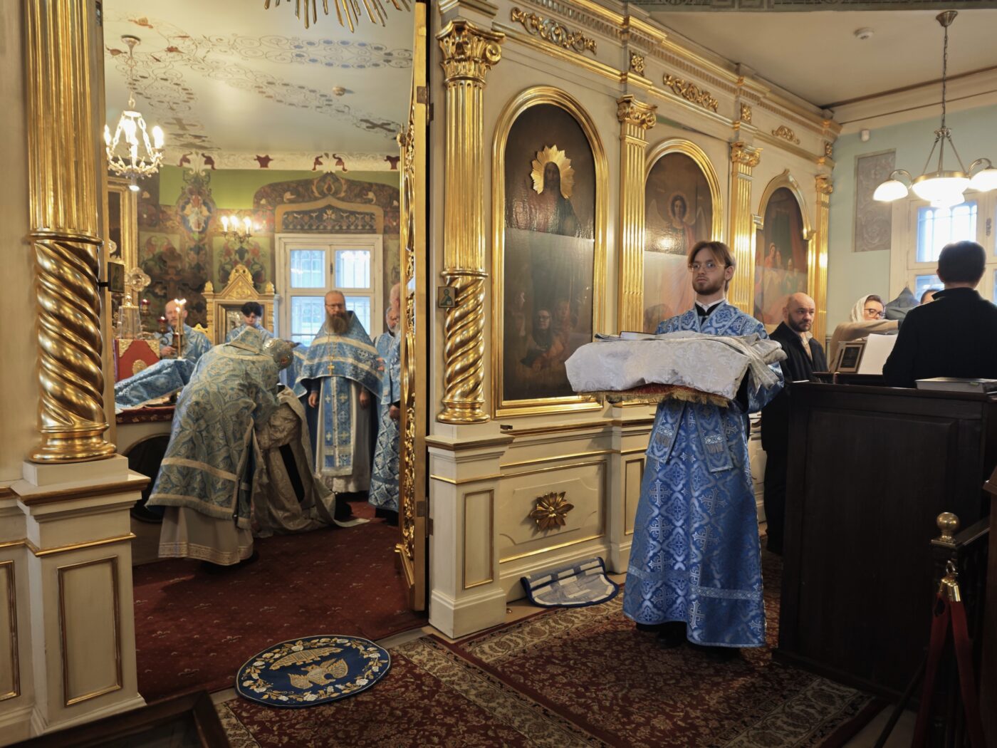Литургия в церкви Рождества Богородицы г. Таллинна 15.02.2026. Хиротония диакона Павла Косякова во священника
