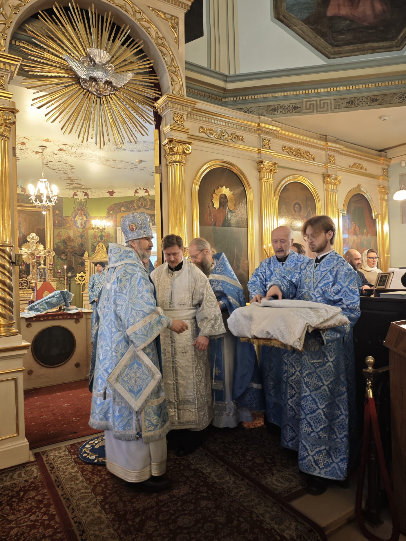 Литургия в церкви Рождества Богородицы г. Таллинна 15.02.2026. Хиротония диакона Павла Косякова во священника