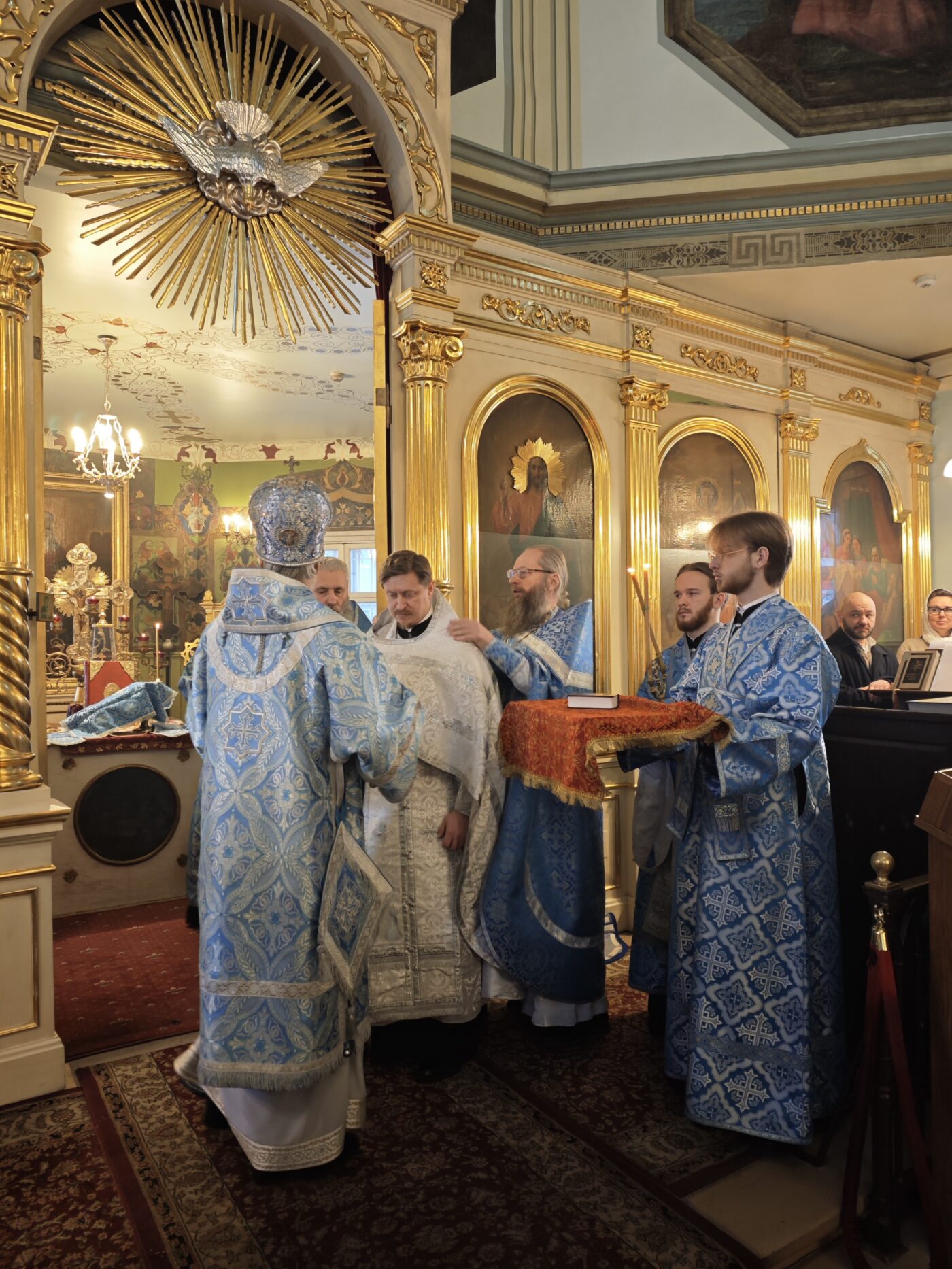 Литургия в церкви Рождества Богородицы г. Таллинна 15.02.2026. Хиротония диакона Павла Косякова во священника