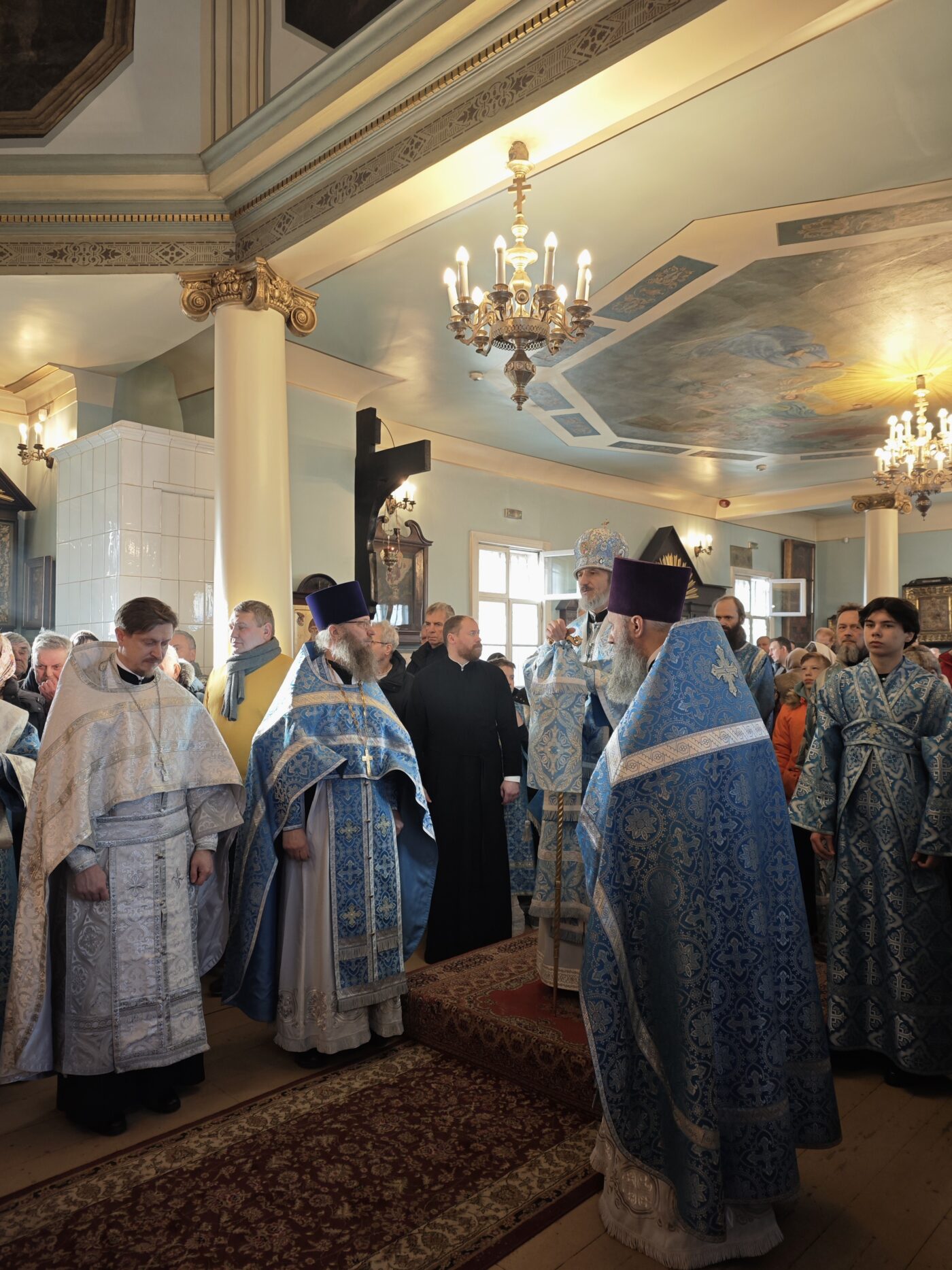 Литургия в церкви Рождества Богородицы г. Таллинна 15.02.2026