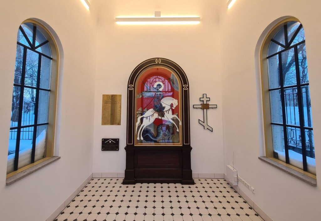 Икона великомученика Георгия в Георгиевской часовне