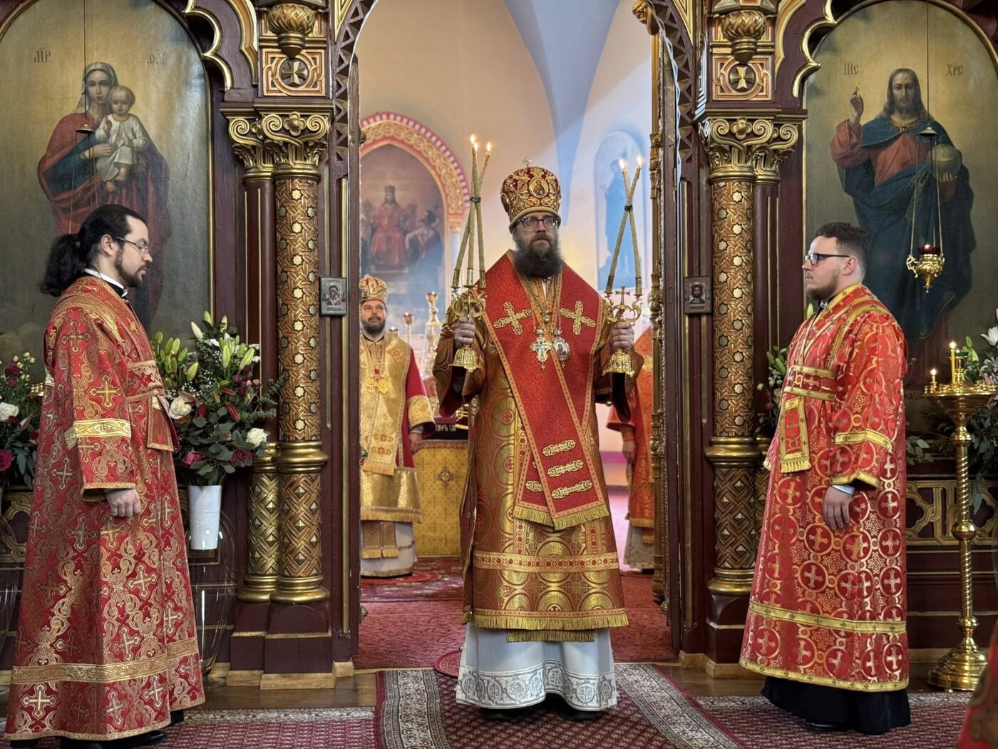 Литургия в Пречистенском соборе 26.04.2026