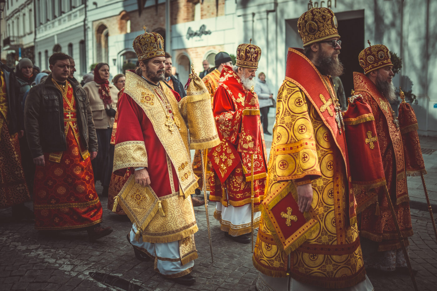 Крестный ход с мощами святых Виленских мучеников