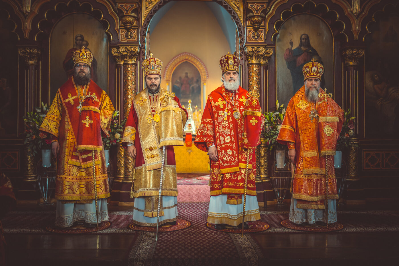 Торжественное богослужение в Пречистенском соборе