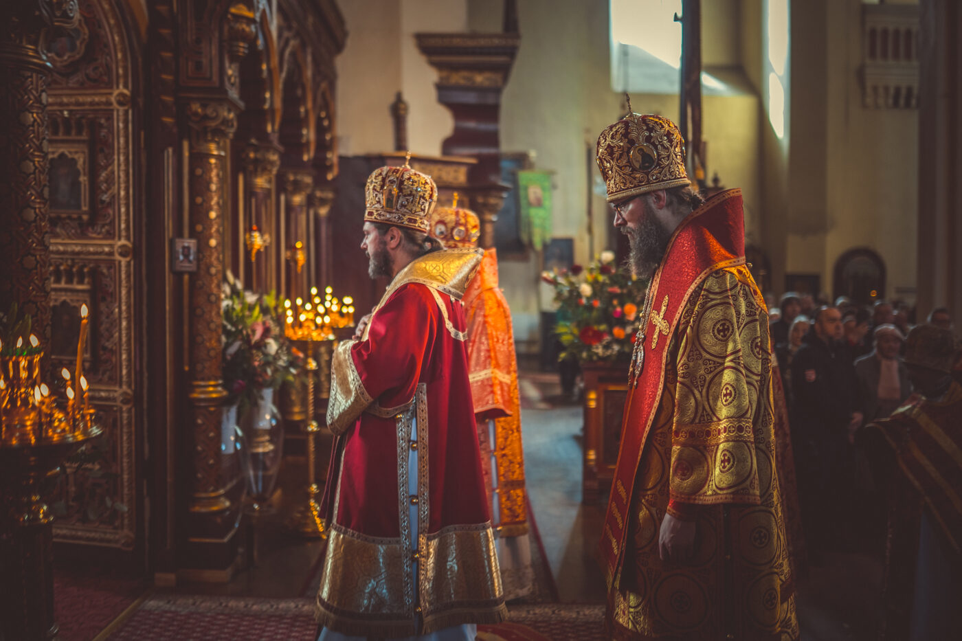 Торжественное богослужение в Пречистенском соборе