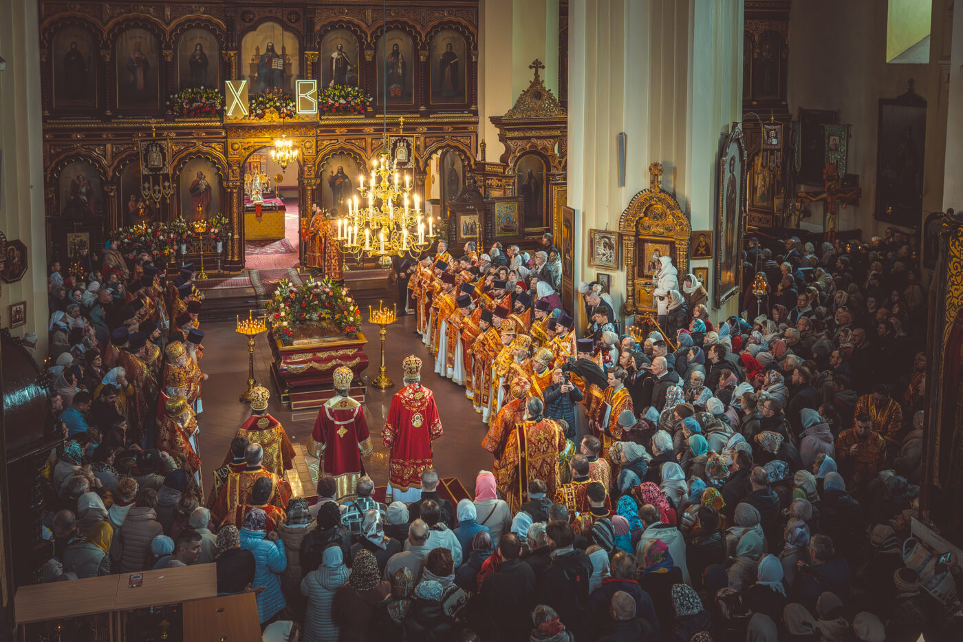Торжественное богослужение в Пречистенском соборе