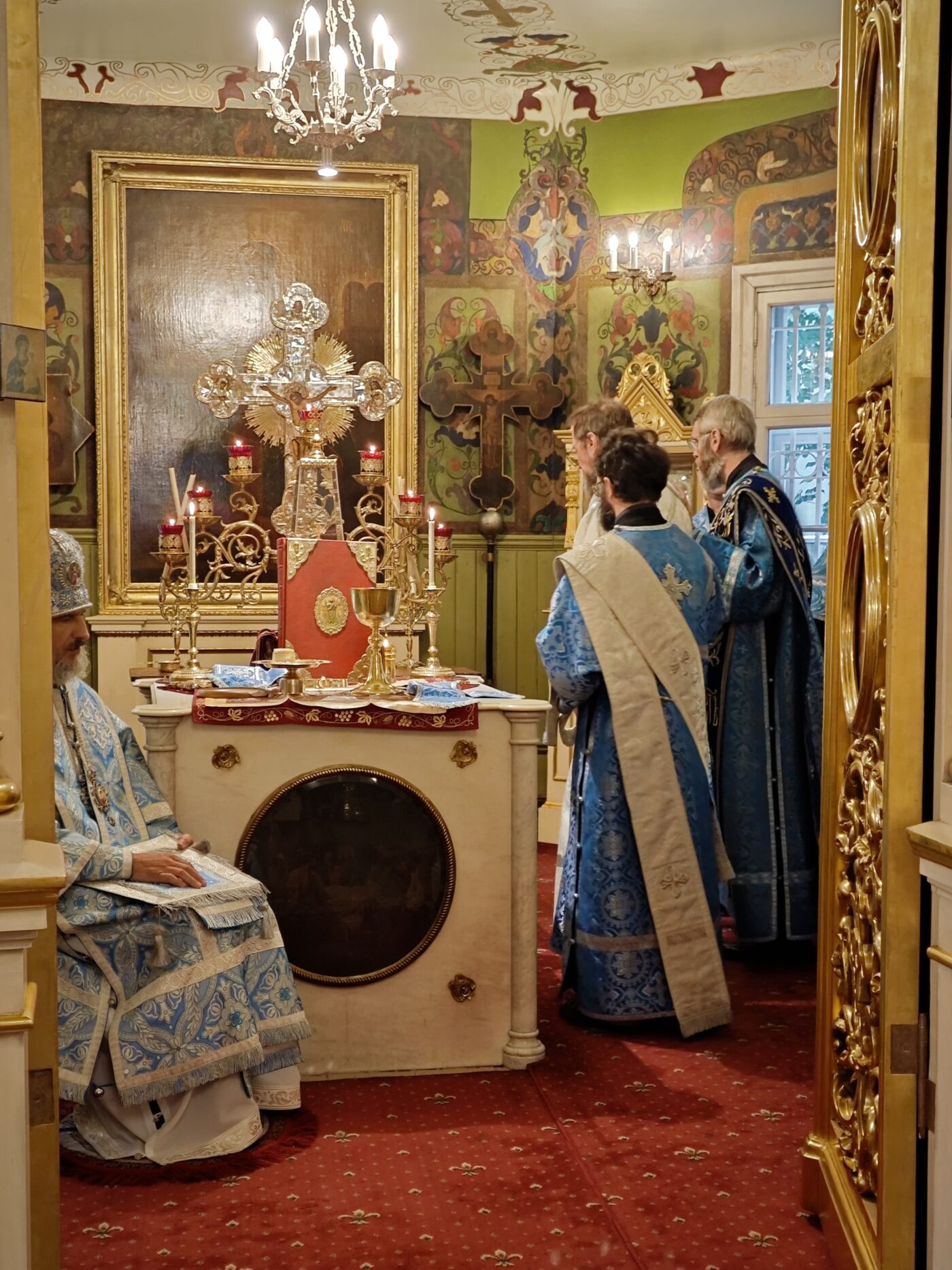 Хиротония иподиакона Петра Мякошина в сан диакона