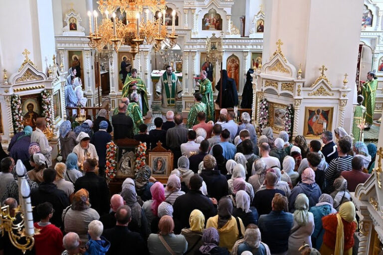 Литургия в день памяти пророка Илии в Ильинском скиту в Васкнарве