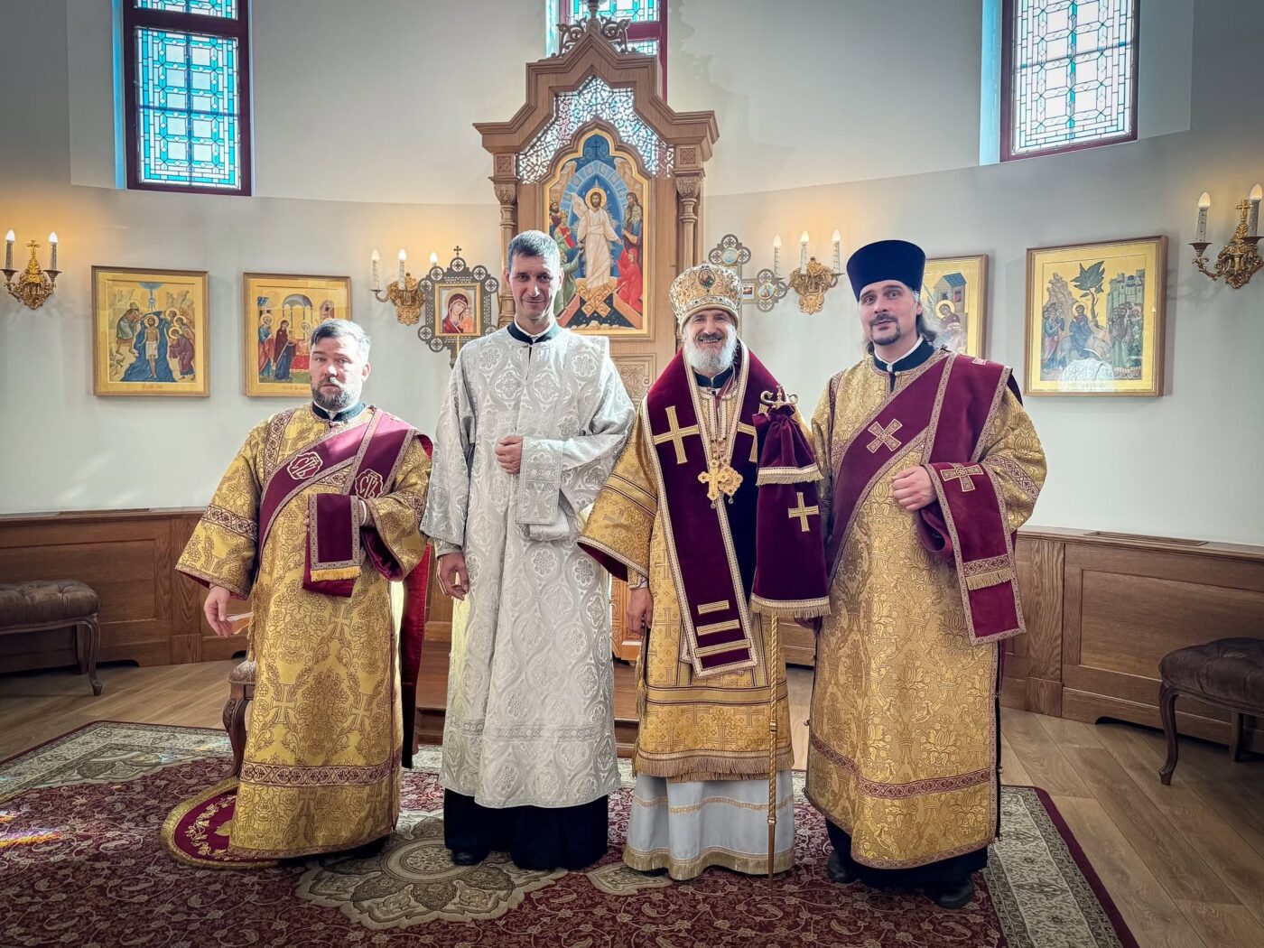Диаконская хиротония Николая Калинина